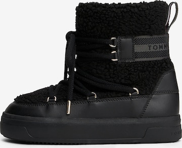 juoda TOMMY HILFIGER Sniego batai: priekis