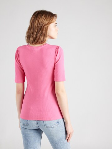 PIECES Shirt 'RUKA' in Pink