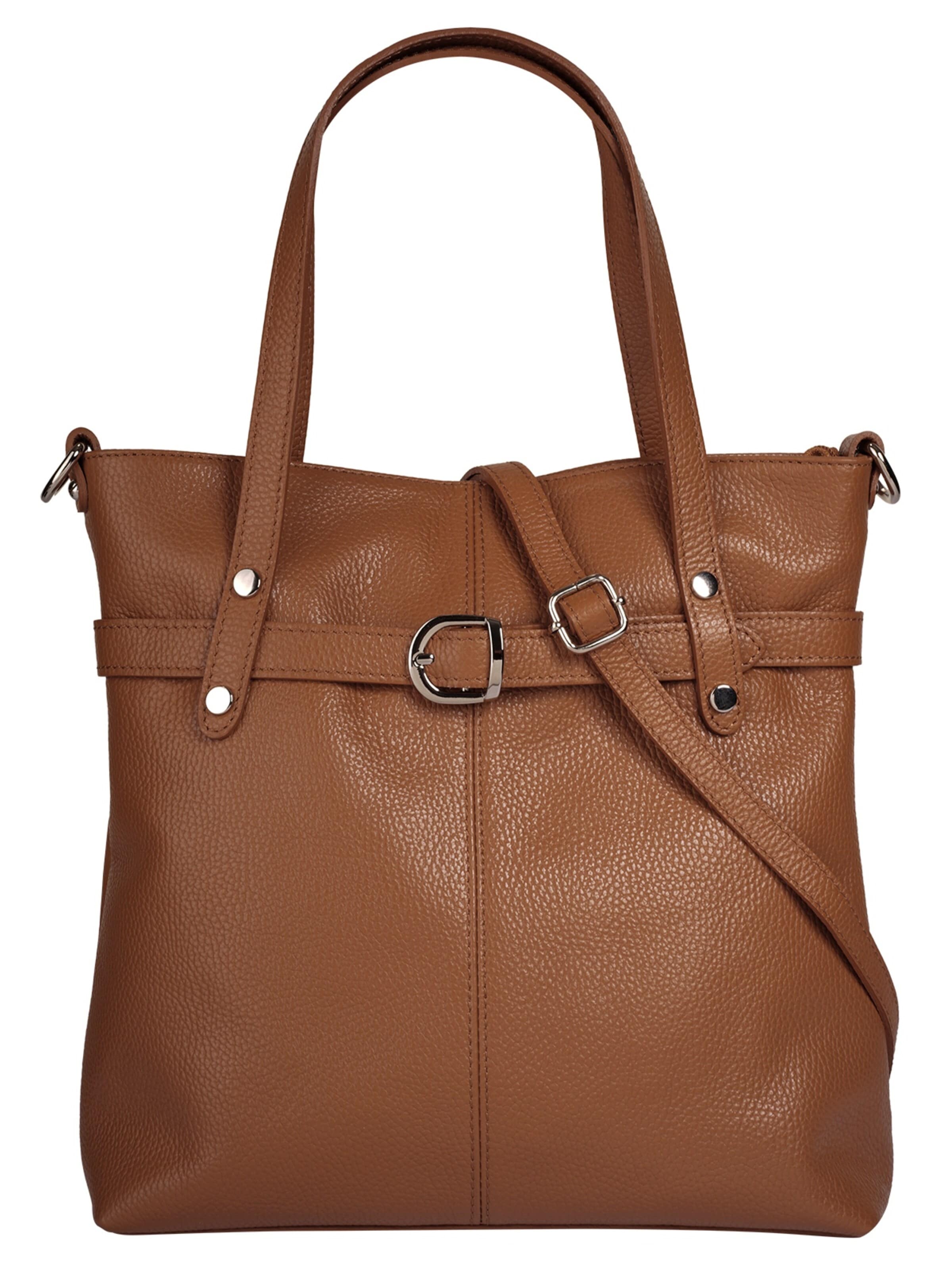 Cabas Cluty en marron : devant
