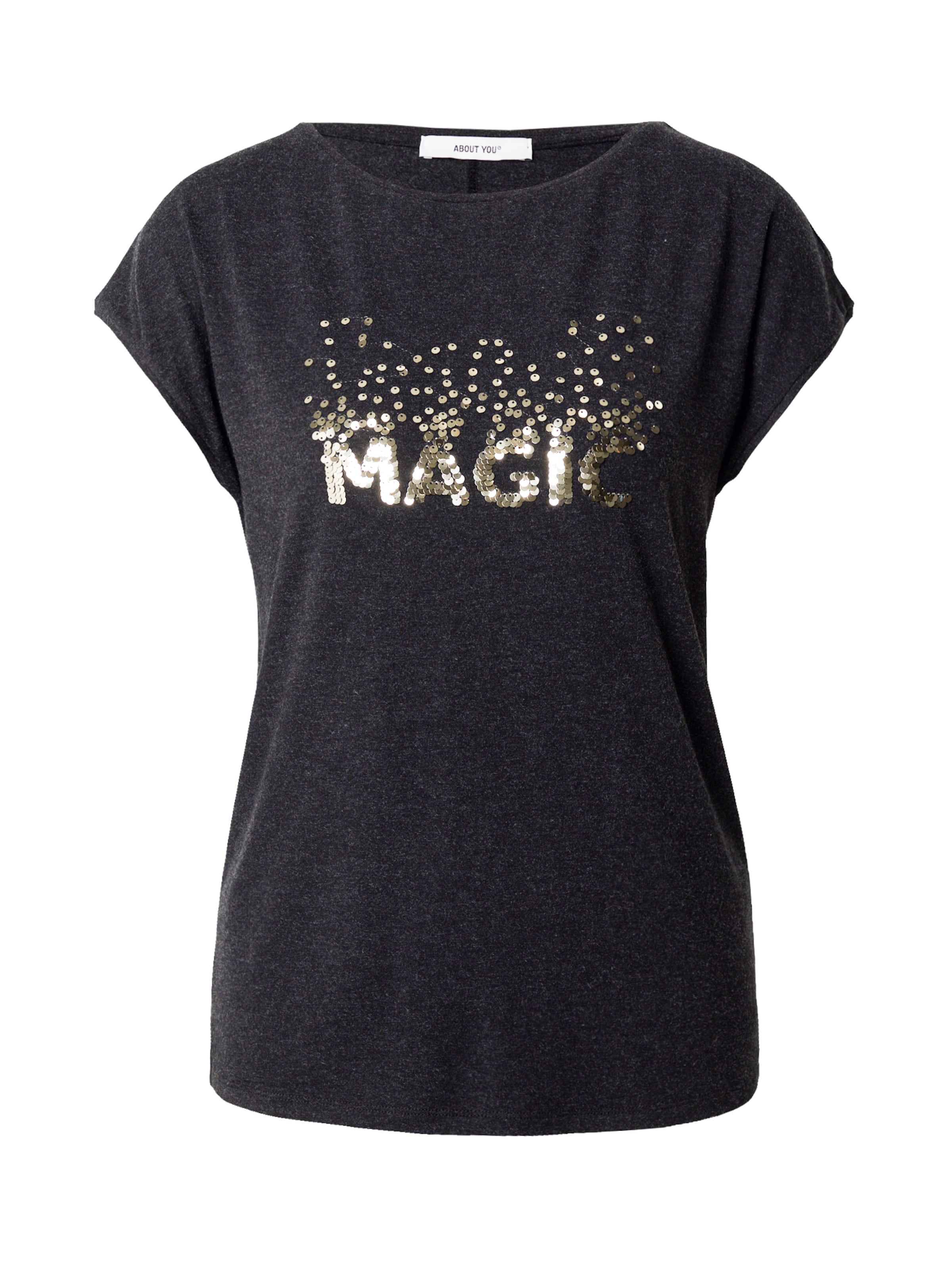 ABOUT YOU Shirt 'Zariyah' in Grey: front