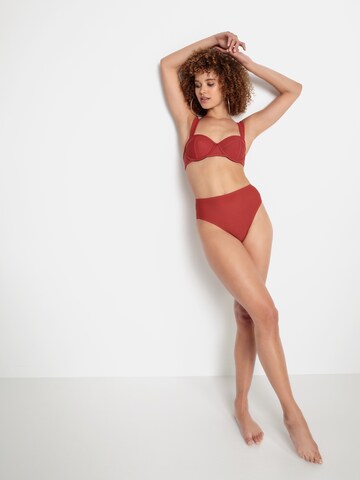 Pantaloncini per bikini 'Gina' di LSCN by LASCANA in rosso