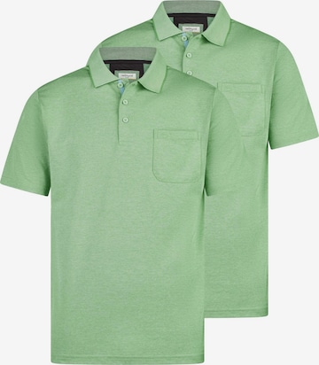 redmond Shirt 'Basic' in Grün: Vorderseite