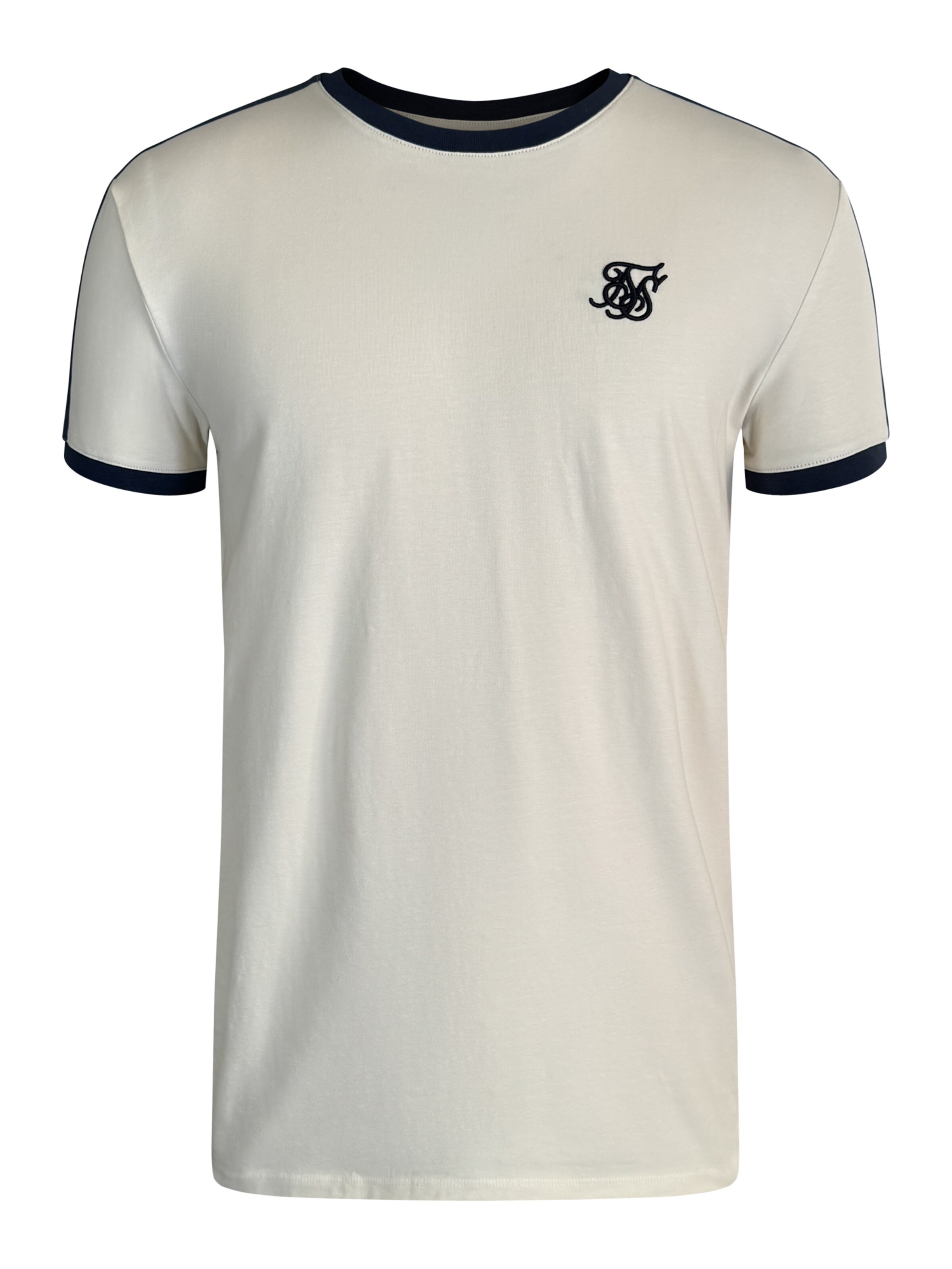 SikSilk Shirt in Beige: voorkant