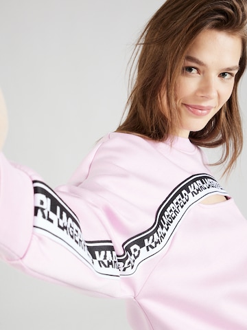 Karl Lagerfeld Sweatshirt i lila