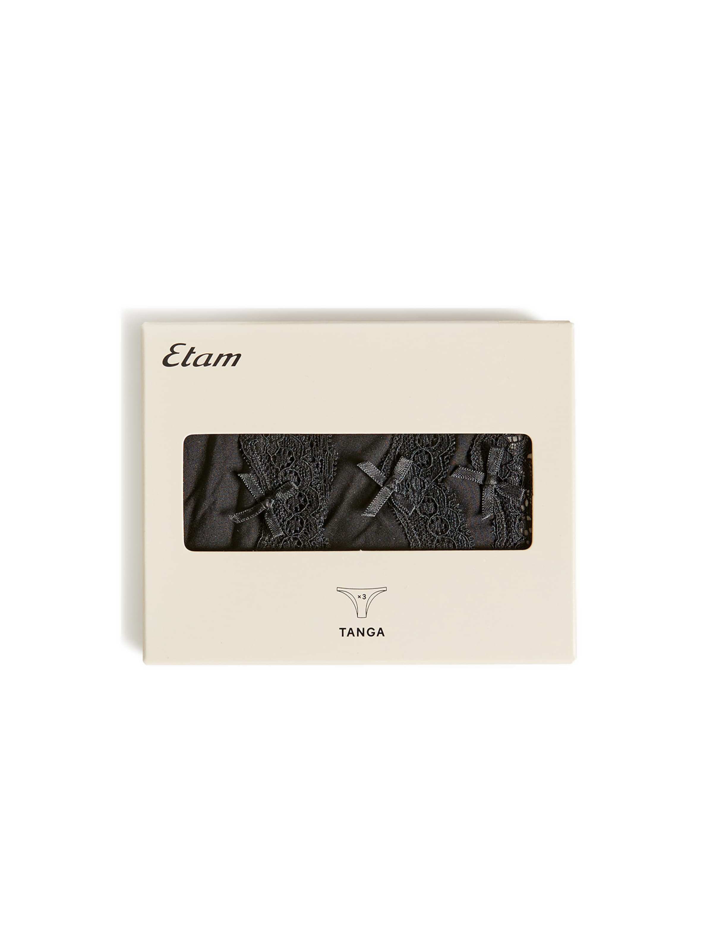 String 'Jim Micro' di ETAM in nero