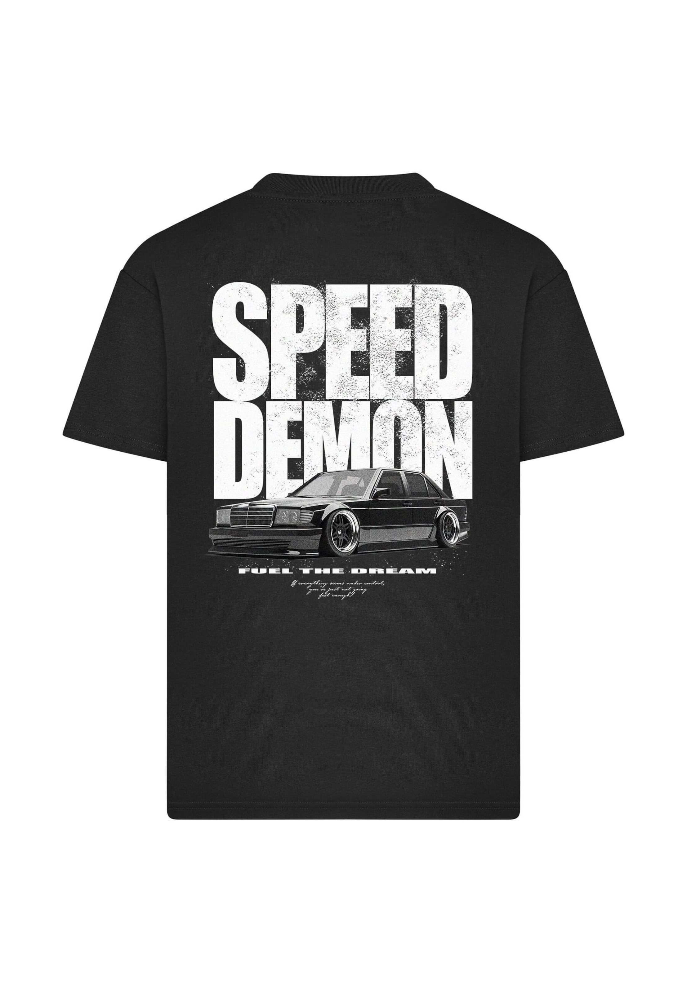 Mister Tee Tričko 'Speed Demon' – černá