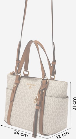 MICHAEL Michael Kors Ostoskassi värissä beige