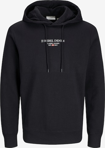 JJ RebelSweater majica - crna boja: prednji dio