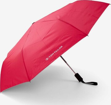 Parapluie TOM TAILOR en rouge : devant