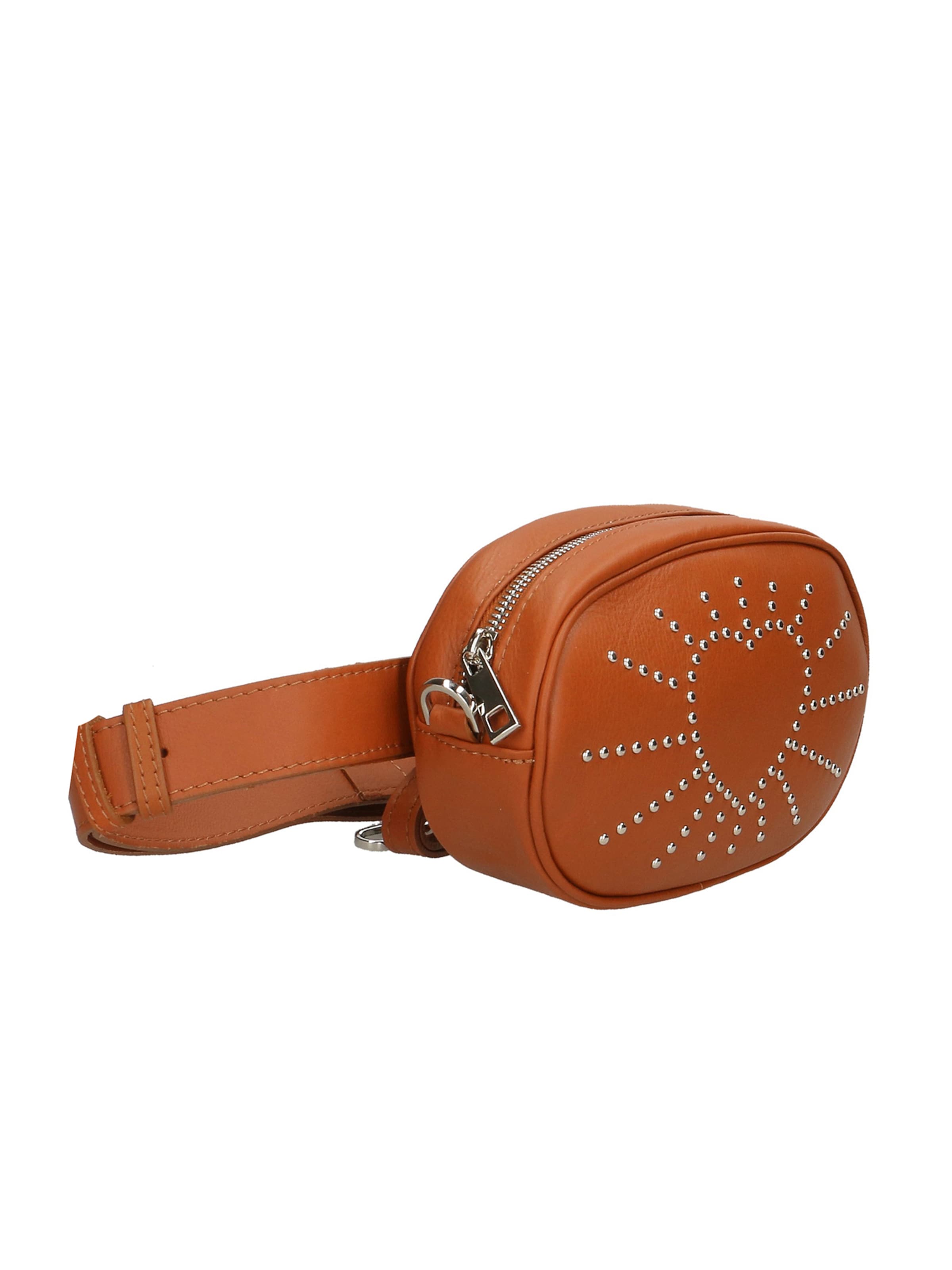 Marsupio 'Marsupio Donna Pelle Sauvage Borchie Elysa - Made in Italy' di Gave Lux in marrone