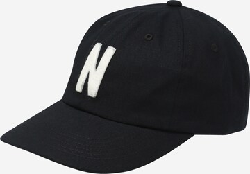 Casquette NORSE PROJECTS en noir : devant