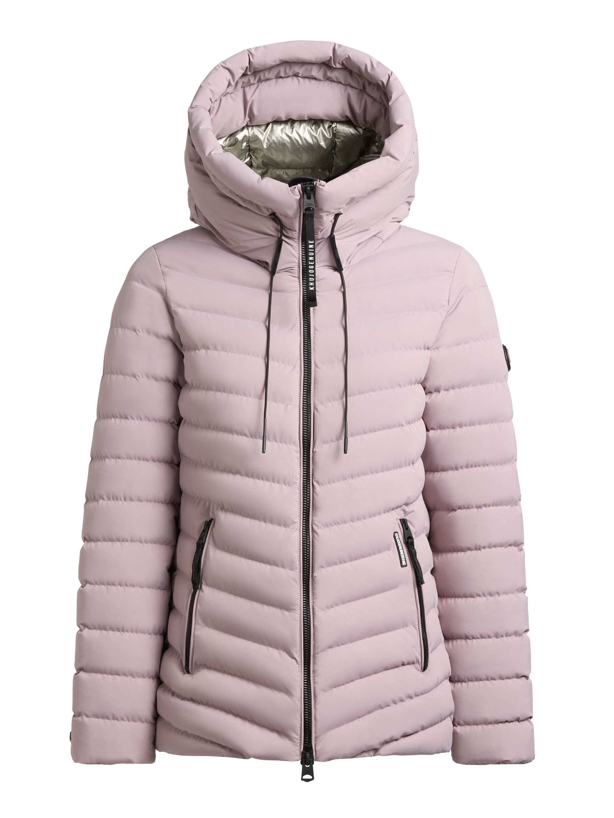 khujo Zimní bunda 'Pace2' – fialová: přední strana