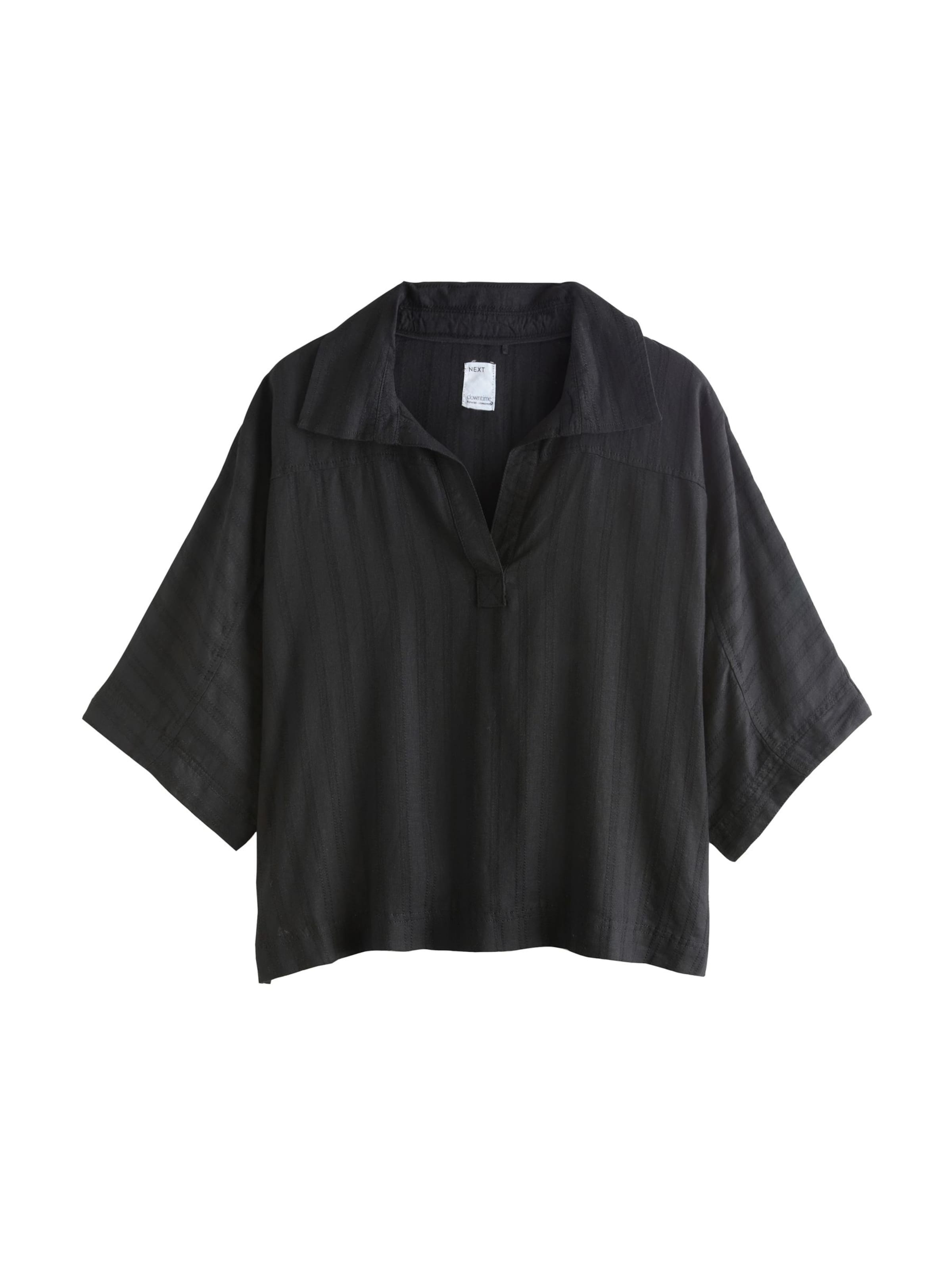 juoda Next Marškinėliai: priekis