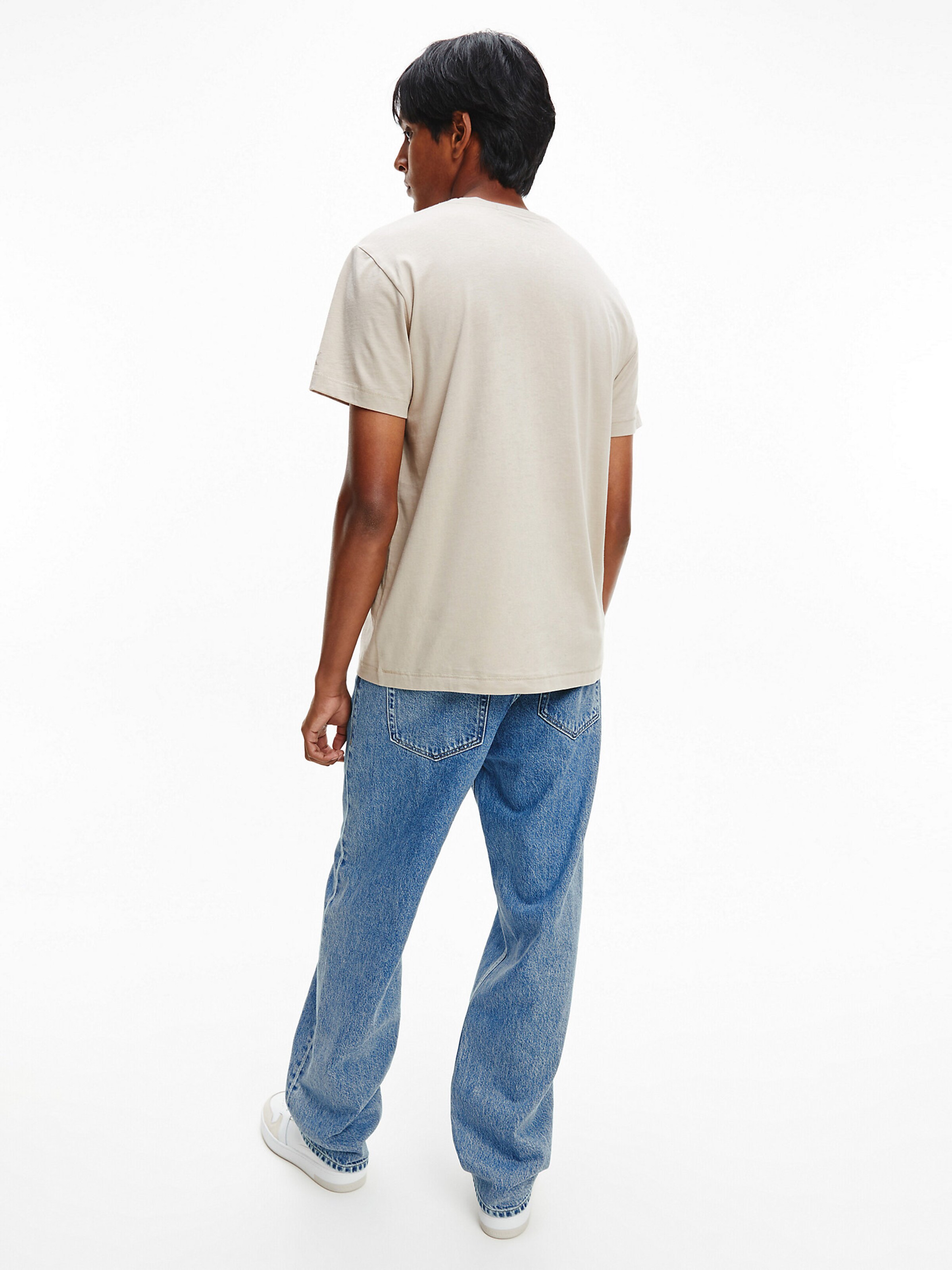 T-shirts et polos T-Shirt Calvin Klein Jeans en Beige 
