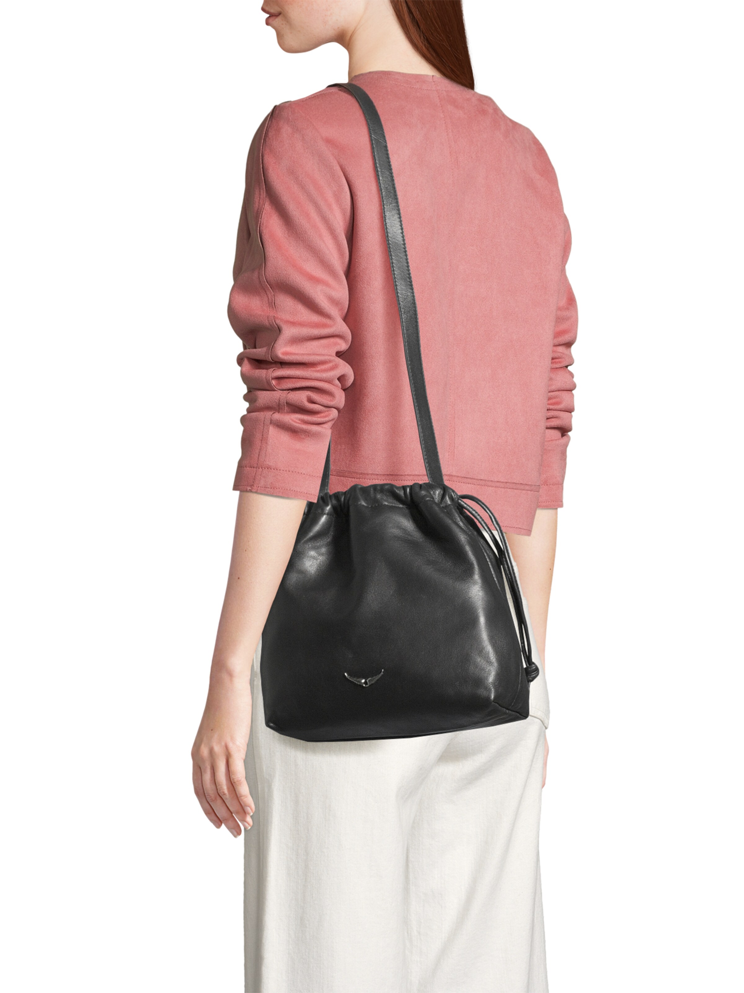 Zadig & Voltaire Sakiewka 'ROCK TODAY' w kolorze czarny