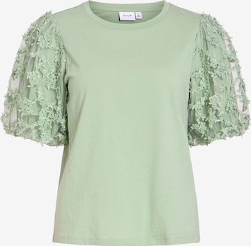 VILA Shirt 'VIOnesca' in Groen: voorkant