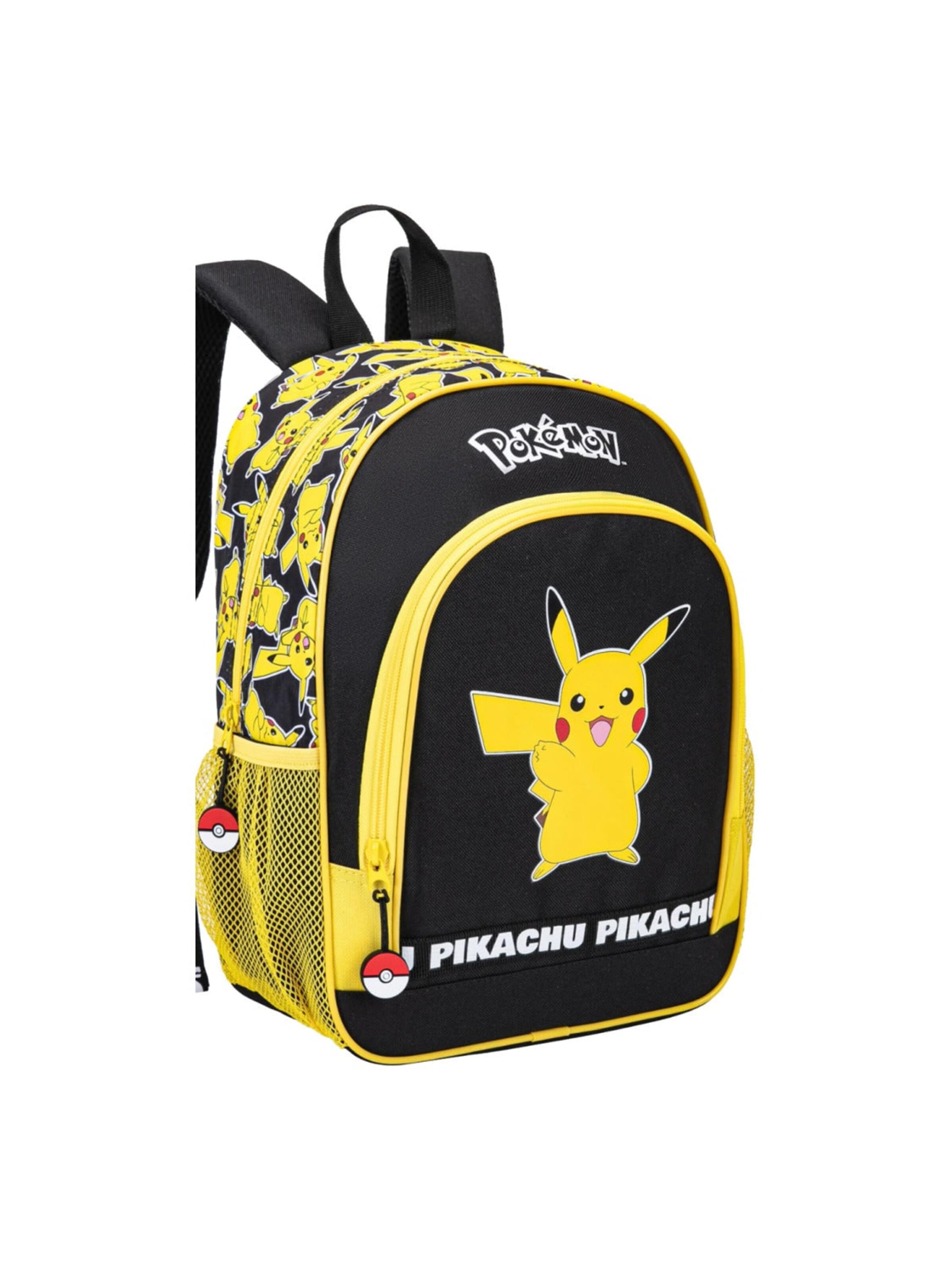 Pokémon Backpack 'Pokémon Rugzak met Pikachu' in Black: front