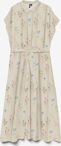 Vero Moda Curve Blusekjole 'VMCJosie' i hvid: forside