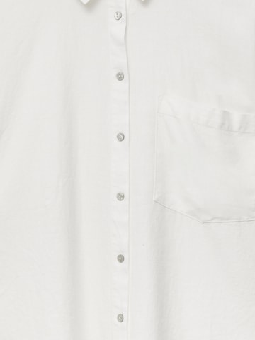 Pull&Bear Bluse i hvit