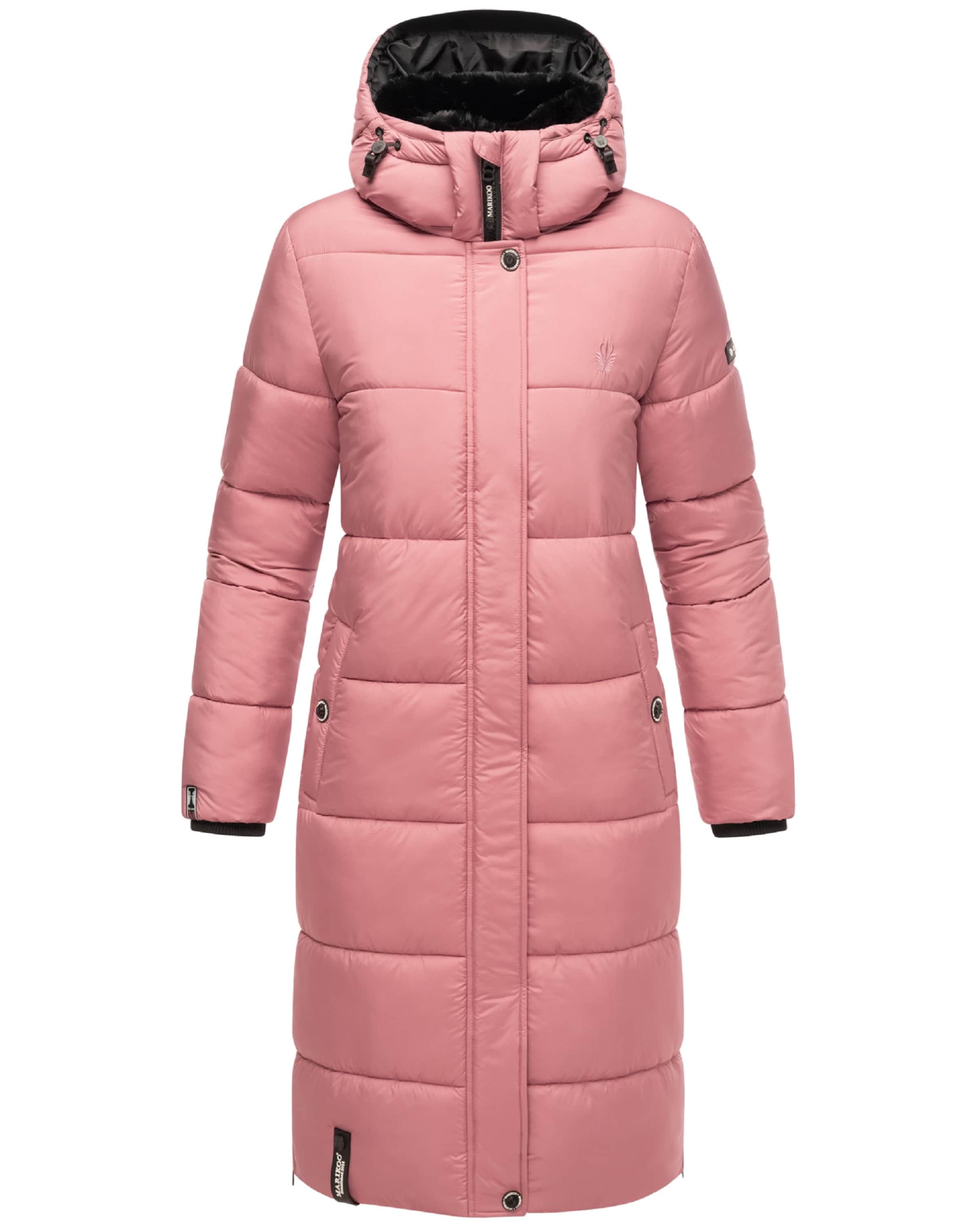 MARIKOO - Abrigo de invierno en lila: frente