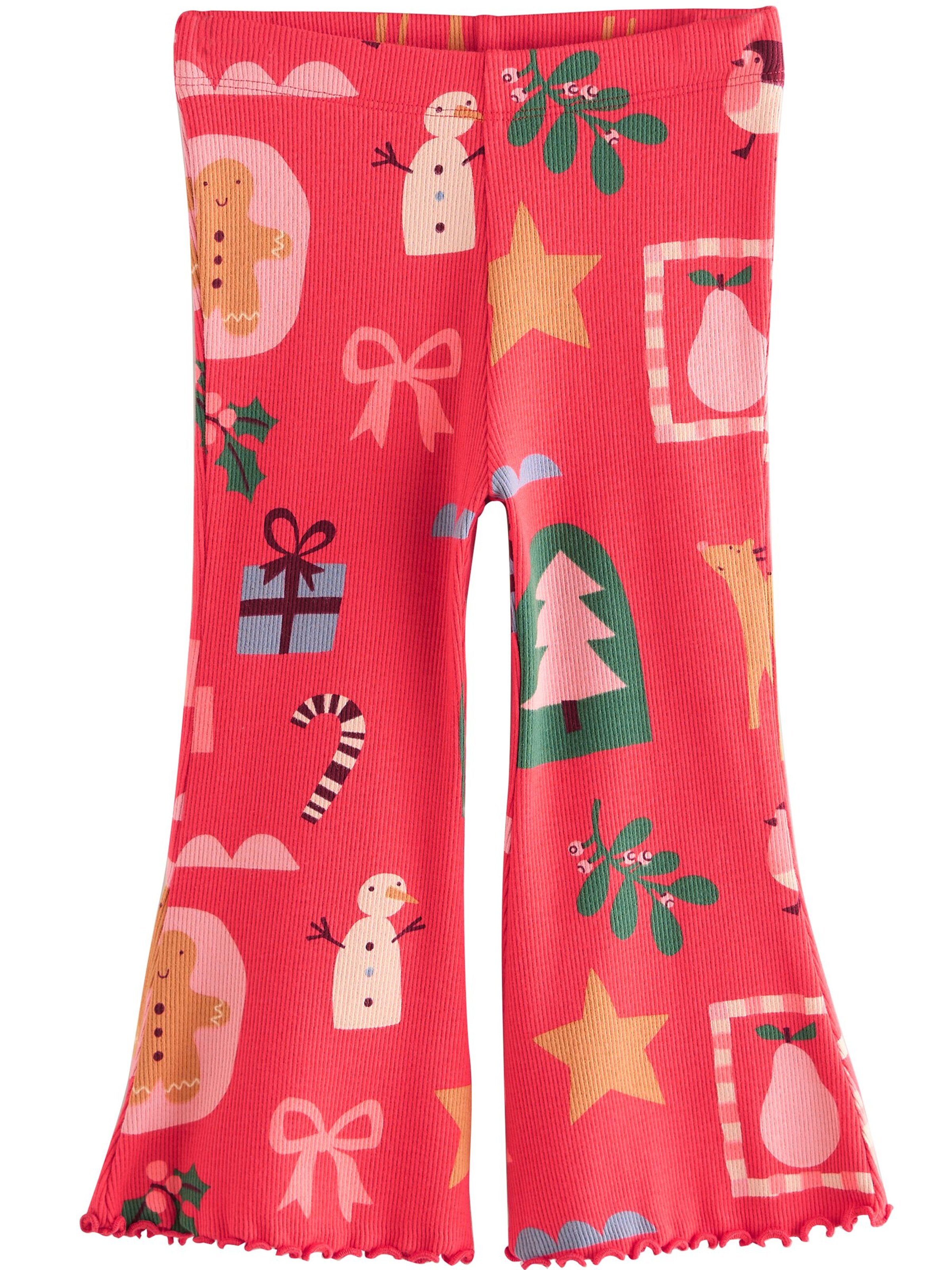 Next Flared Leggings - piros: elől