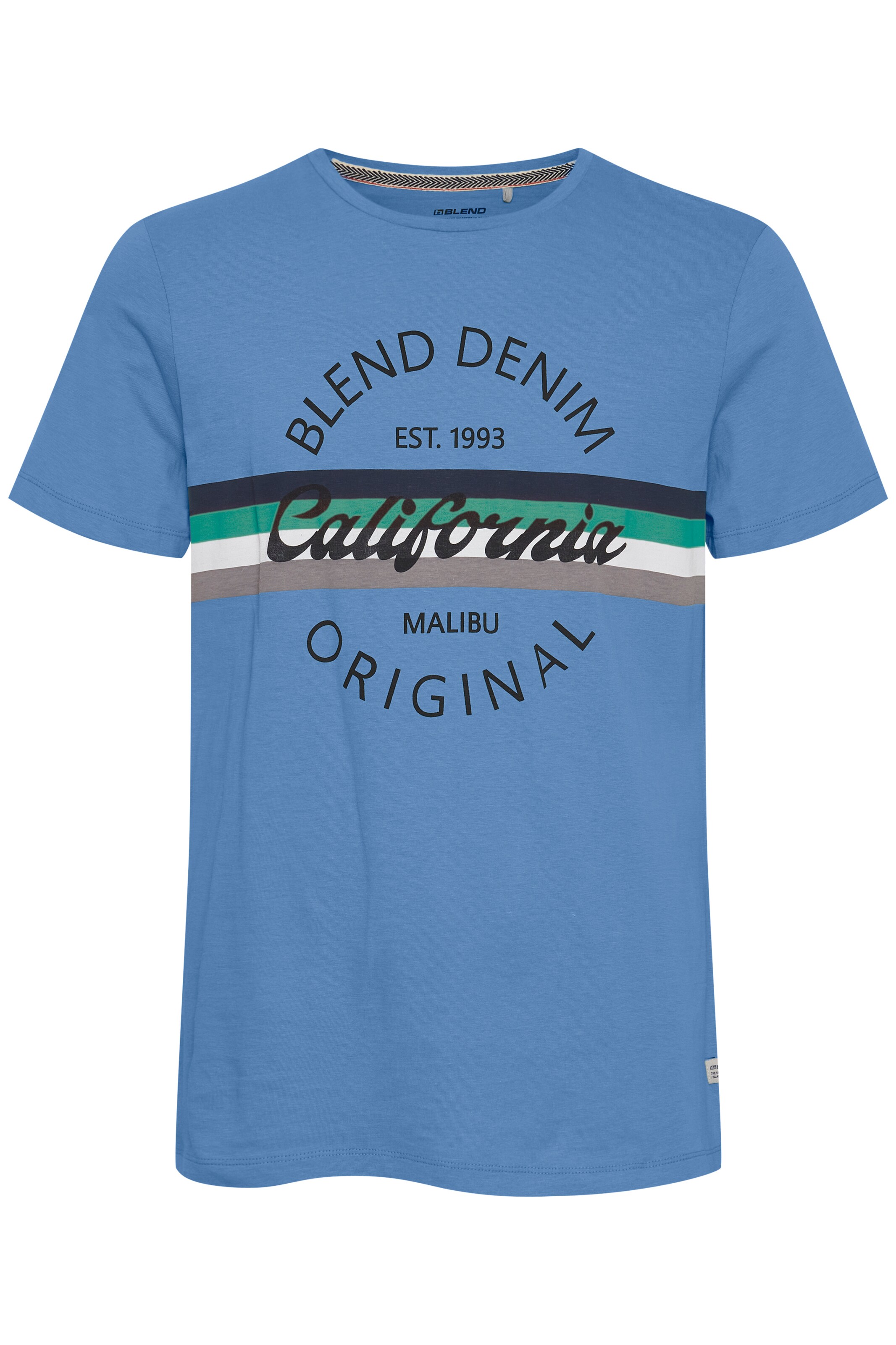T-Shirt 'ADAMUS' BLEND en bleu : devant
