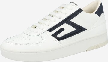 GUESS - Zapatillas deportivas bajas 'SILEA' en blanco: frente