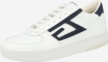 GUESS Platform trainers 'SILEA' in White: front