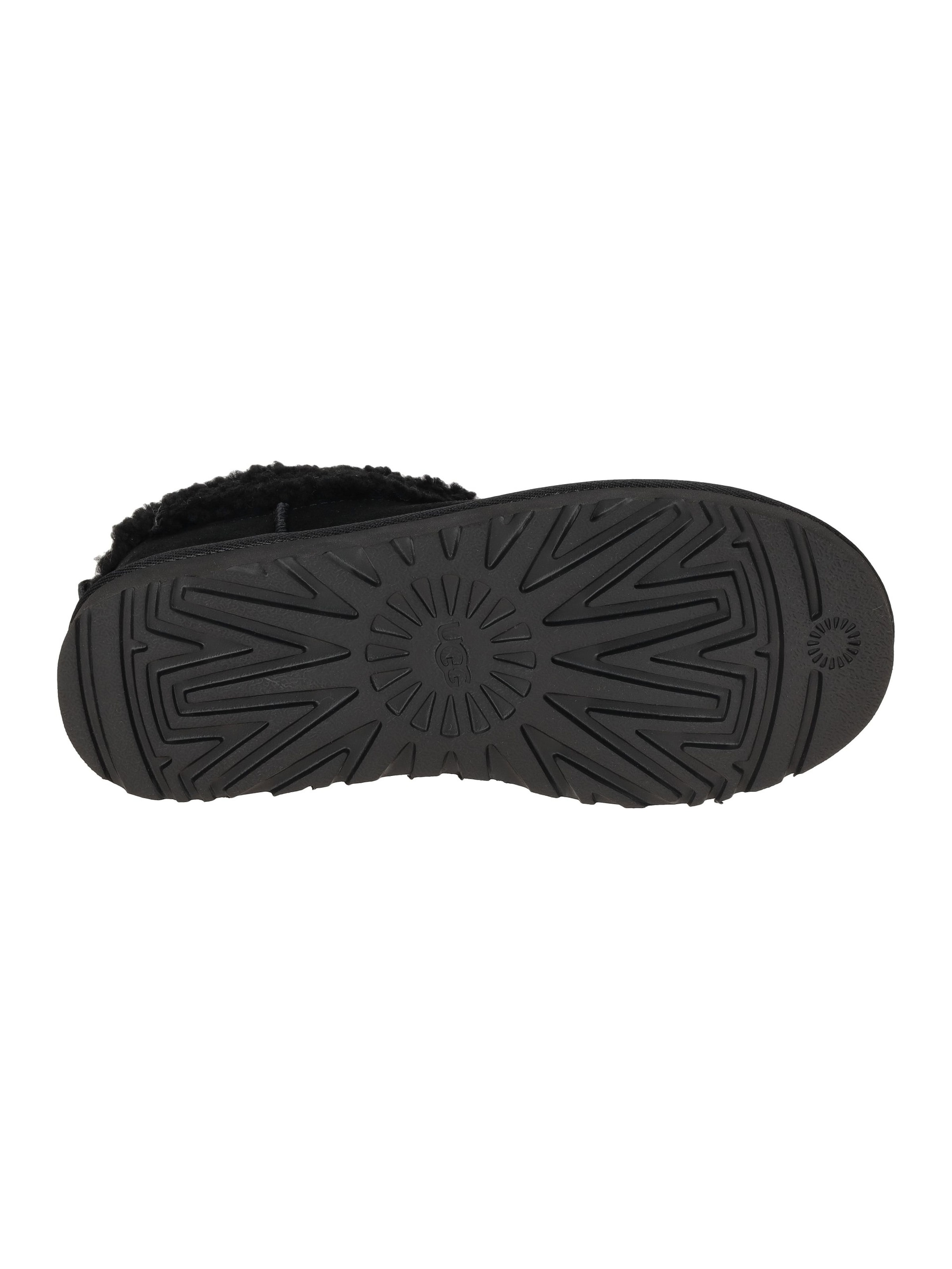 UGG Boots 'UGG Classic Ultra Mini Maxi Curly Stiefelette schwarz' in Black