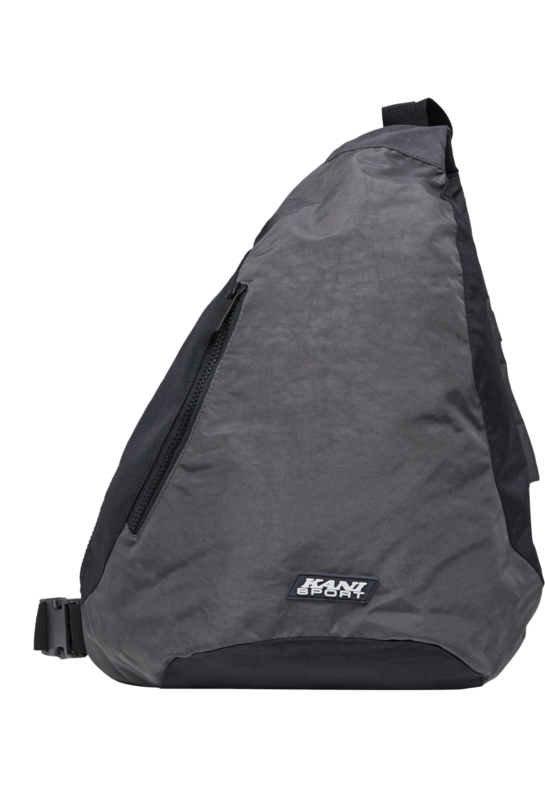 Borsa a spalla 'KA243-008-1' di Karl Kani in grigio: frontale