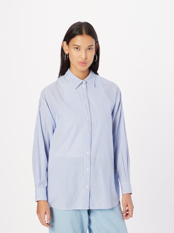 Herrlicher Blouse 'Amika' in Blue: front