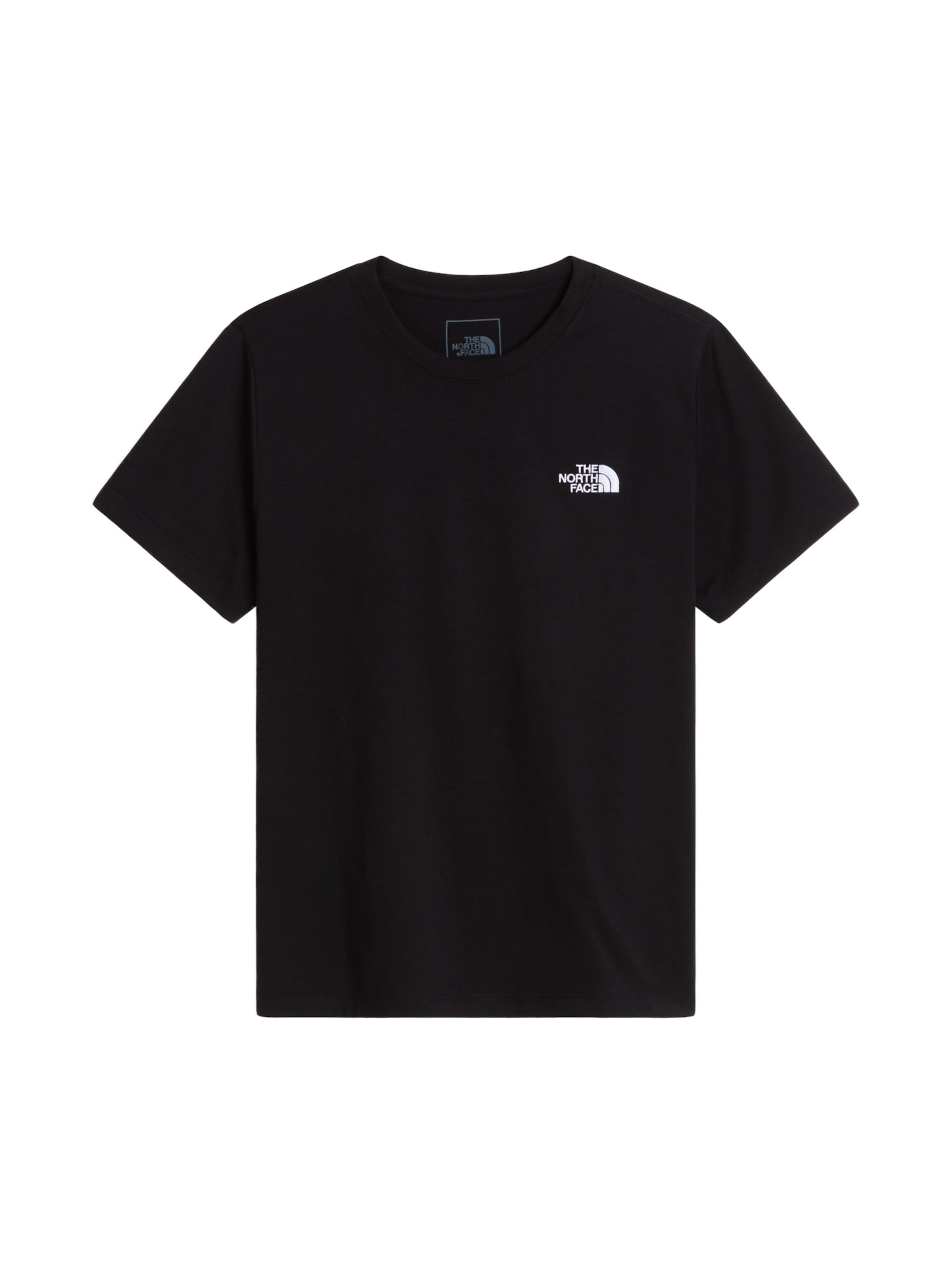 THE NORTH FACE Shirt 'Evolution' in Zwart: voorkant