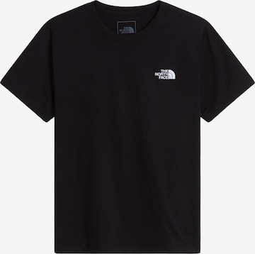THE NORTH FACE Shirt 'Evolution' in Zwart: voorkant