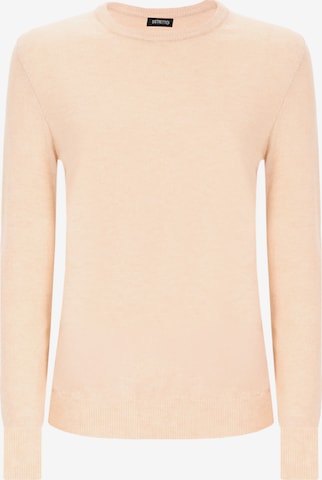 Distretto12 Sweater 'Geppi' in Beige: front