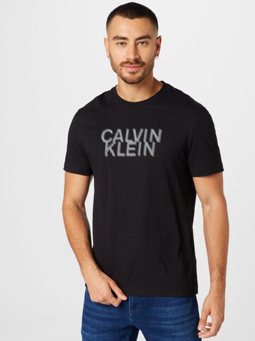 Calvin Klein T-Shirt in Schwarz: Vorderseite