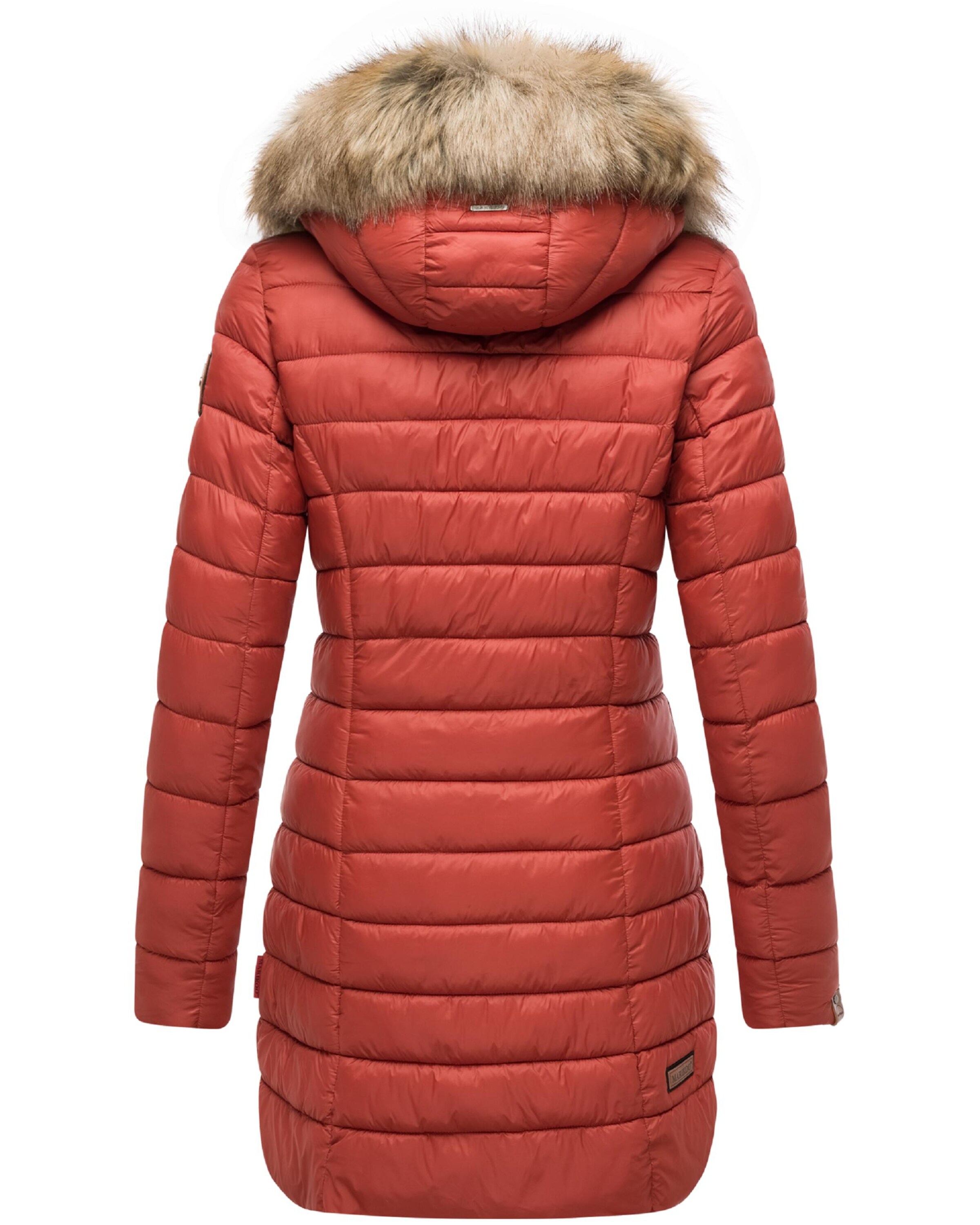 Palton de iarnă 'Rose' de la MARIKOO pe portocaliu