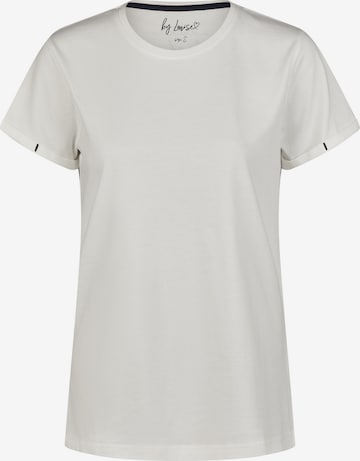 By Louise Pajama Shirt ' Mix & Match ' in White: front