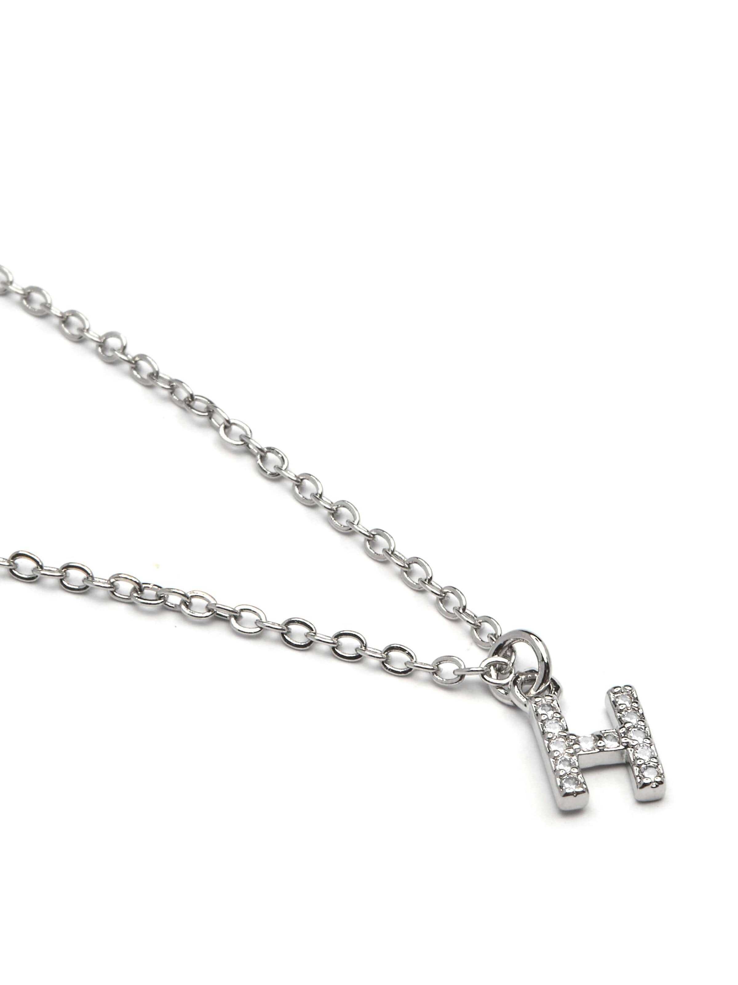 Luxenter - Cadena 'Alphabet' en blanco