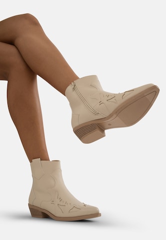 Salinyang Cowboylaarzen in Beige