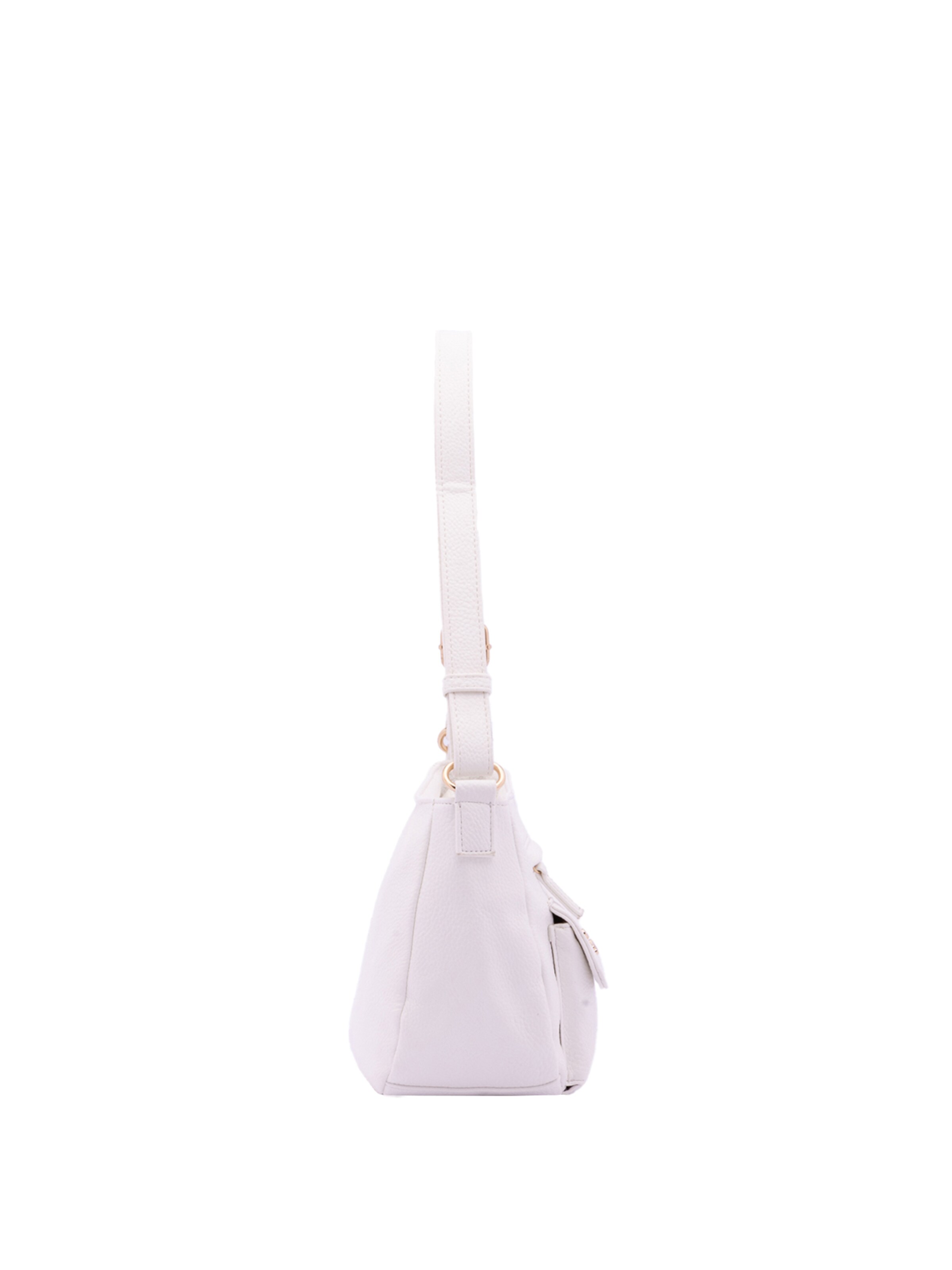 Borsa a spalla 'Borsa a Spalla Donna B Cavalli Ecopelle Zip' di B. Cavalli in bianco
