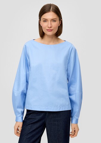 s.Oliver BLACK LABEL Blouse in Blauw: voorkant