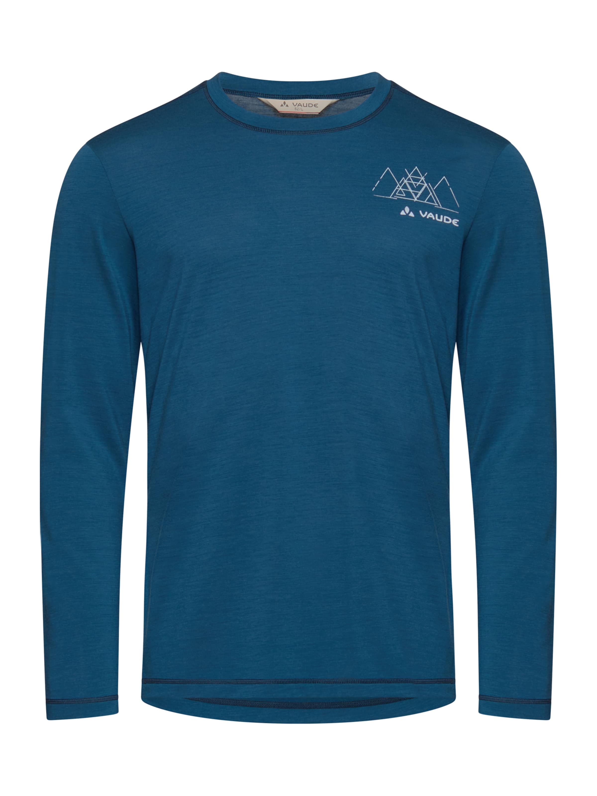VAUDE T-Shirt 'Monviso' in Blau: Vorderseite
