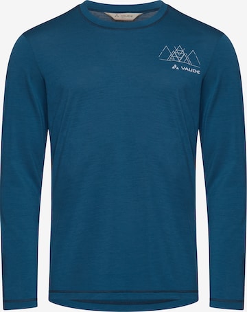 VAUDE T-Shirt 'Monviso' in Blau: Vorderseite
