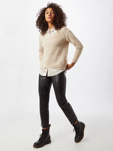 Sublevel Pullover in Beige