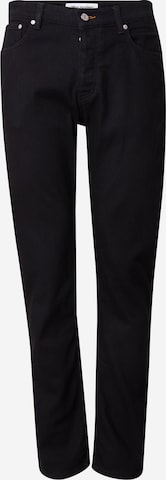 Won Hundred Slimfit Farkut 'Archer' värissä musta: etupuoli