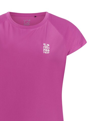 PROTEST Performance shirt 'PRTMagia' in Pink