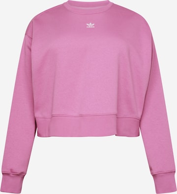 ADIDAS ORIGINALS Sweatshirt 'Adicolor Essentials' i lilla: forside