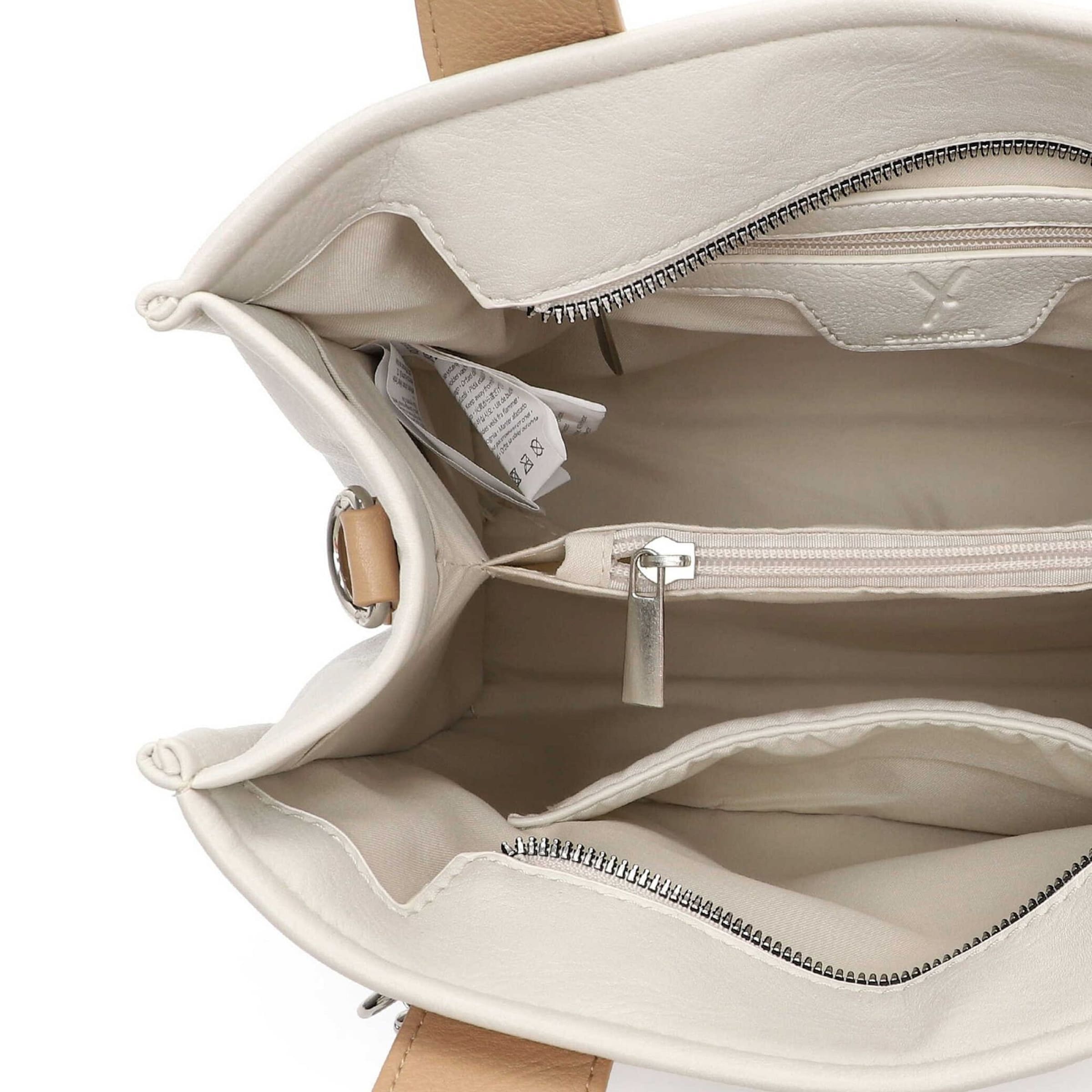 Borsa a mano di Suri Frey in bianco