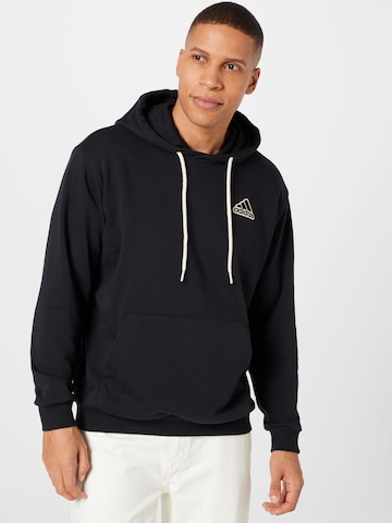 ADIDAS SPORTSWEAR Athletic Sweatshirt in Black: front