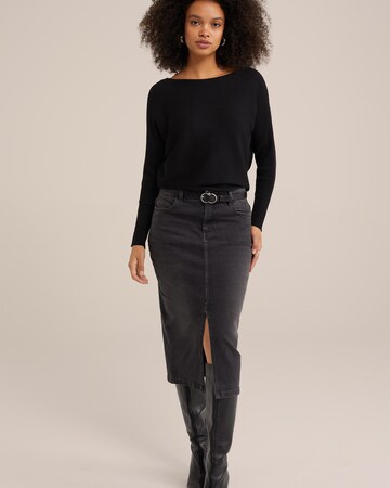 WE Fashion Sweater in Black